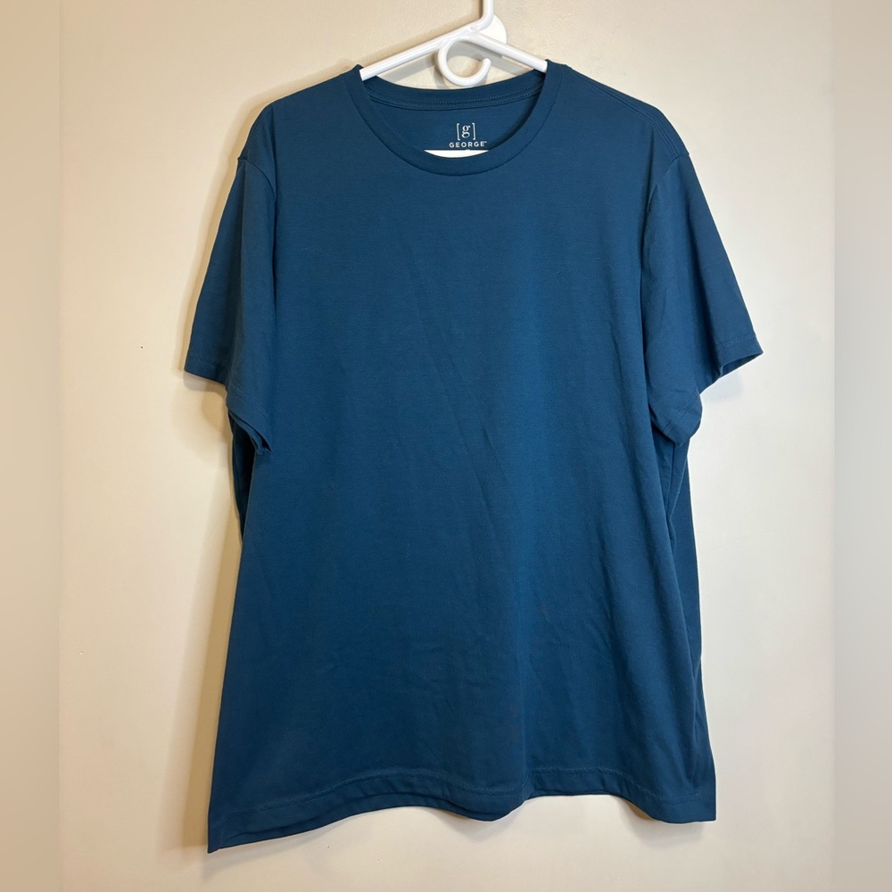 George Men's Teal Short Sleeve Tee